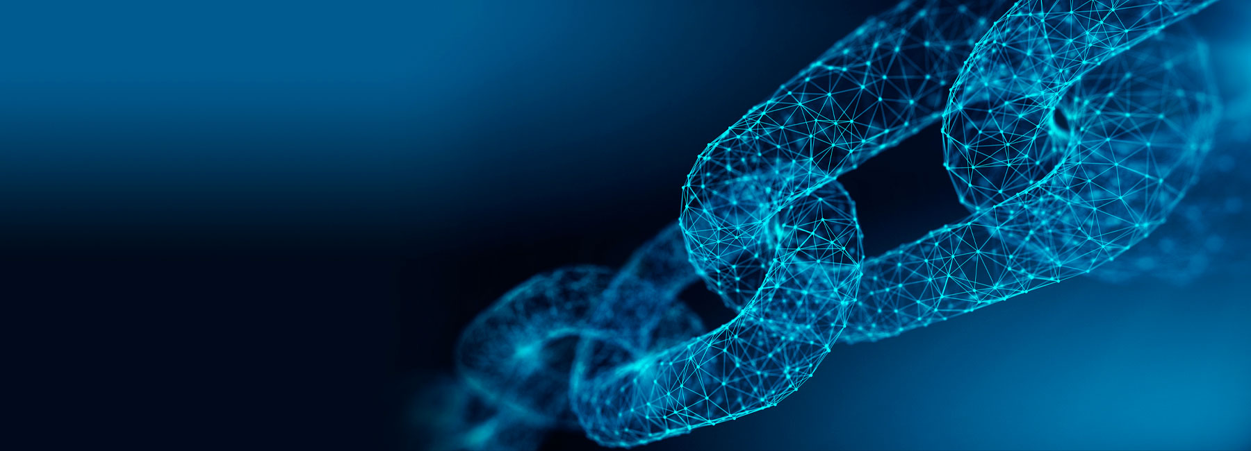 Digital chain representing rapid detection and response to security breaches, Cybersecurity | DXC Technology